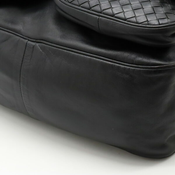 12390727 3 Bottega Veneta Intrecciato Tote Leather Black