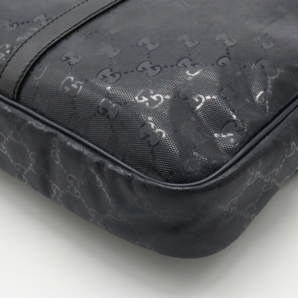 12390729 3 Gucci GG Implement Briefcase Leather Navy