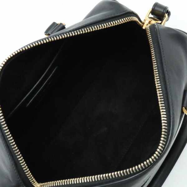 12390809 5 Saint Laurent Baby Duffle Handbag Leather Black