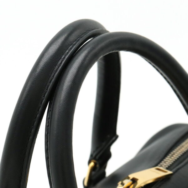 12390809 8 Saint Laurent Baby Duffle Handbag Leather Black