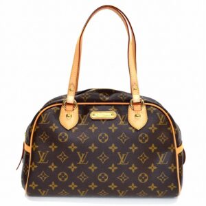 1240001011540 1 Louis Vuitton Speedy 35 Bag Monogram Canvas Brown