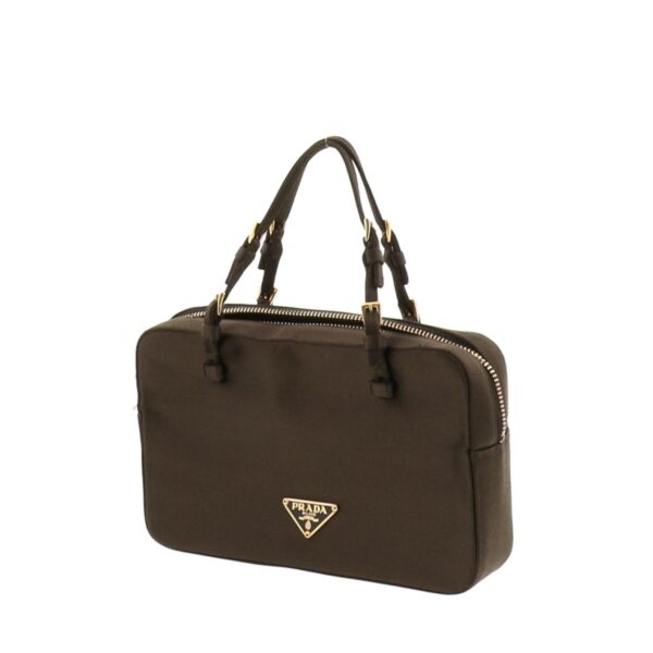 1240001022104 2 Prada Satin Bag Brown