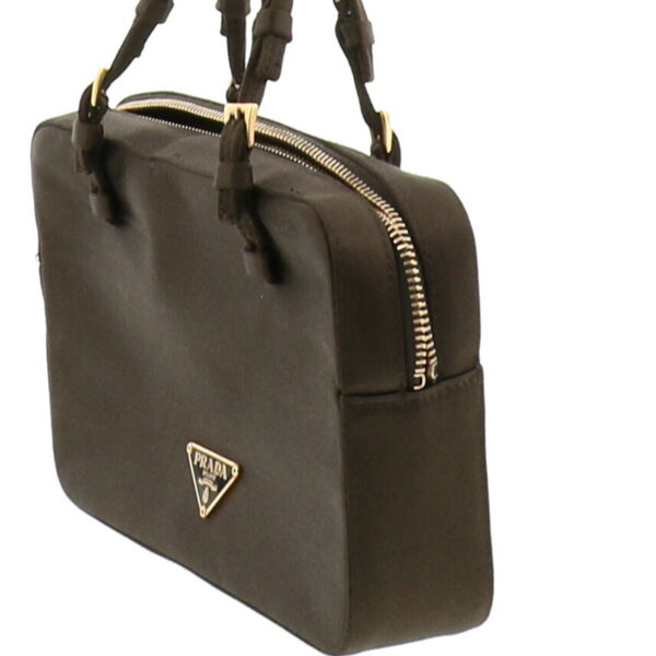 1240001022104 4 Prada Satin Bag Brown