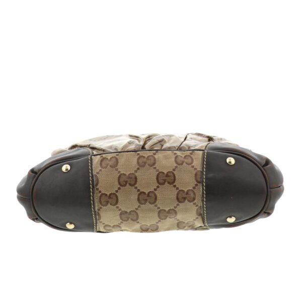 1240001022615 5 Gucci GG Canvas Crystal Mix Bag Brown