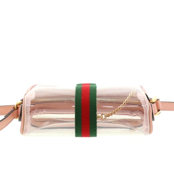 1240001023048 5 1 Gucci Ophidia Sherry Mini Transparent Bag Pink