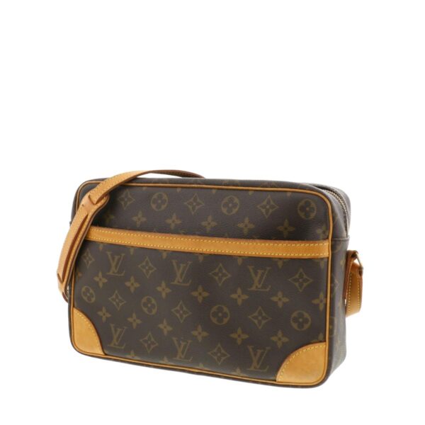 1240001023250 2 Louis Vuitton Monogram Trocadero 30 Shoulder Bag Brown