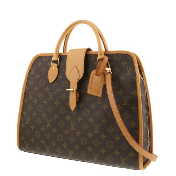 1240001023283 2 1 Louis Vuitton Monogram Rivoli Tote Bag Brown