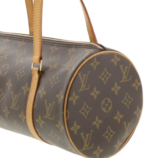 1240001023773 4 Louis Vuitton Monogram Papillon GM Handbag Brown