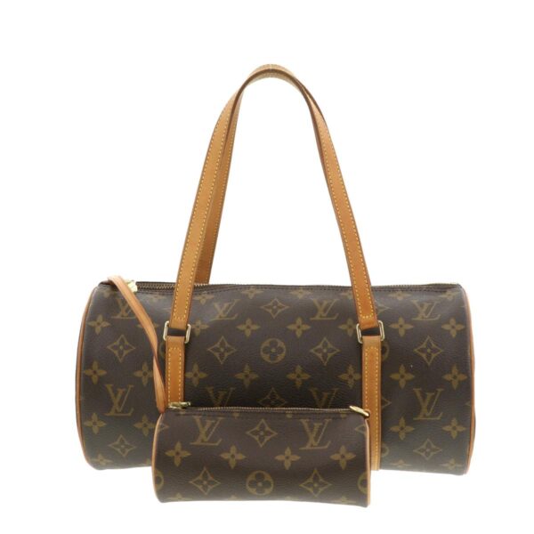 1240001023794 1 Louis Vuitton Monogram Papillon GM Handbag Brown