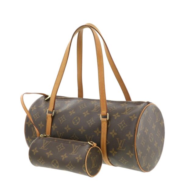 1240001023794 2 Louis Vuitton Monogram Papillon GM Handbag Brown