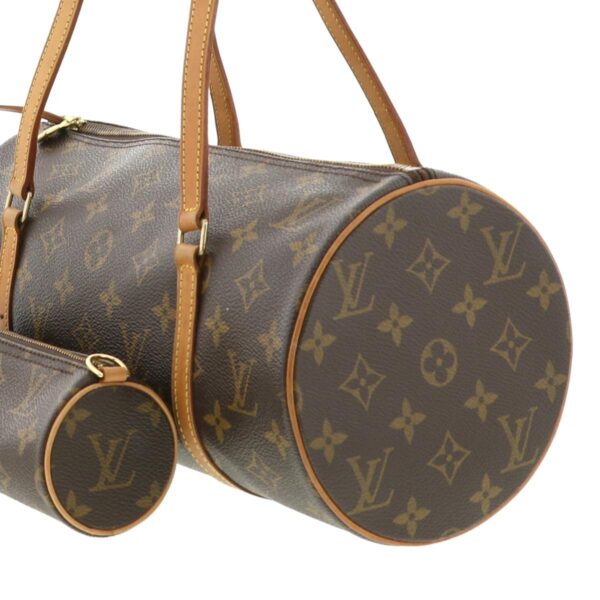 1240001023794 3 Louis Vuitton Monogram Papillon GM Handbag Brown