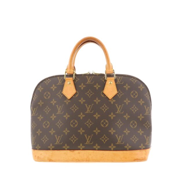 1240001023825 1 Louis Vuitton Monogram Alma Handbag Brown