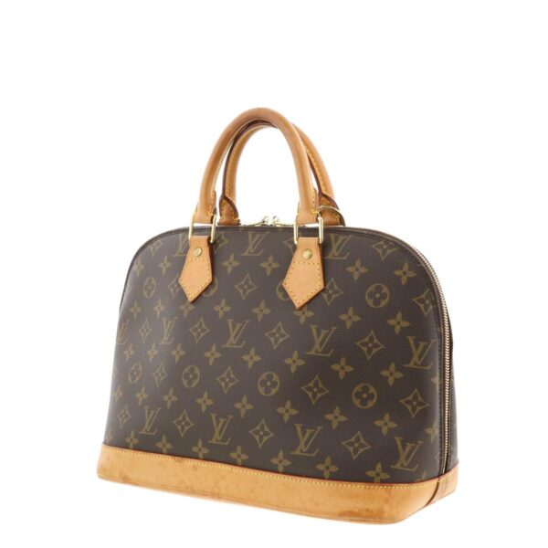 1240001023825 2 Louis Vuitton Monogram Alma Handbag Brown