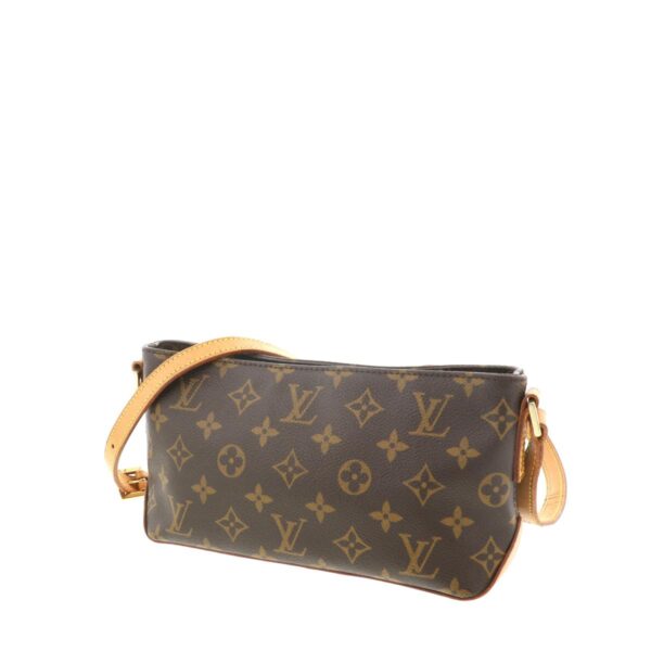 1240001023938 2 Louis Vuitton Monogram Trotteur Shoulder Bag Brown