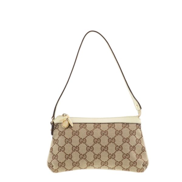 1240001024064 1 Gucci Accessory Pouch GG Canvas Beige