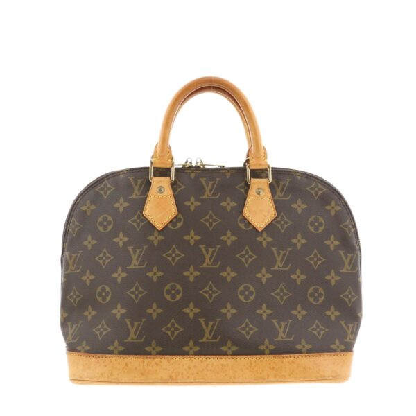 1240001024070 1 Louis Vuitton Monogram Alma Handbag Brown