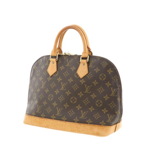 1240001024070 2 Louis Vuitton Monogram Alma Handbag Brown