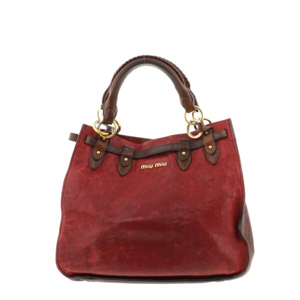 1240001024136 1 Miu Miu Handbag Red