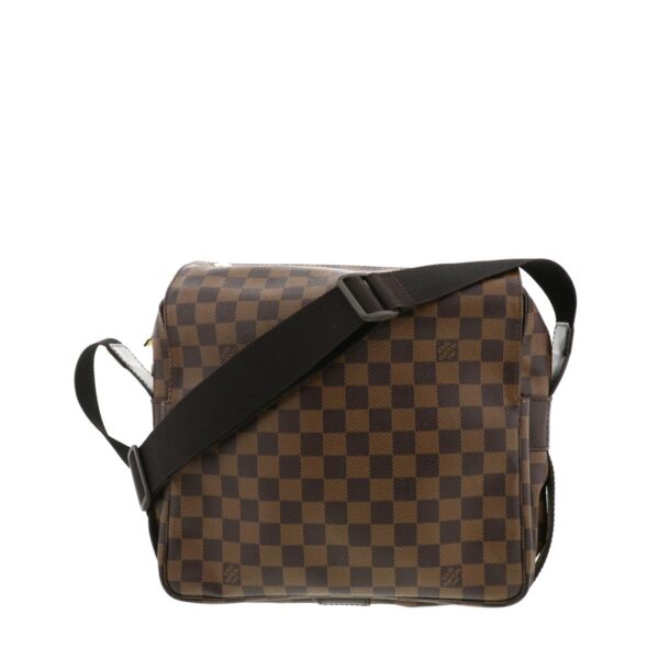 1240001024698 1 Louis Vuitton Naviglio Shoulder Bag Damier Ebene