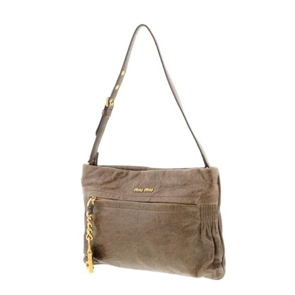 1240001025217 2 Miu Miu Pouch Brown