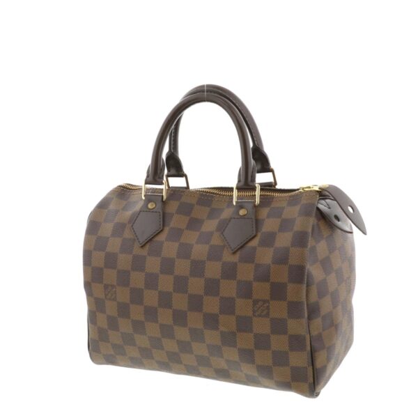 1240001025600 2 Louis Vuitton Speedy 25 Bag Handbag Damier Brown