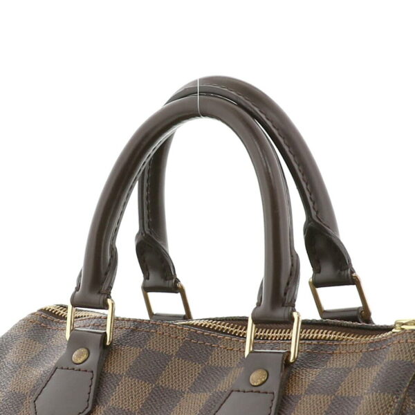 1240001025600 4 Louis Vuitton Speedy 25 Bag Handbag Damier Brown