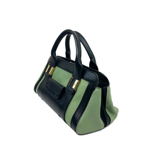 1240001025605 2 Chloe Alice 2way Handbag GreenBlack