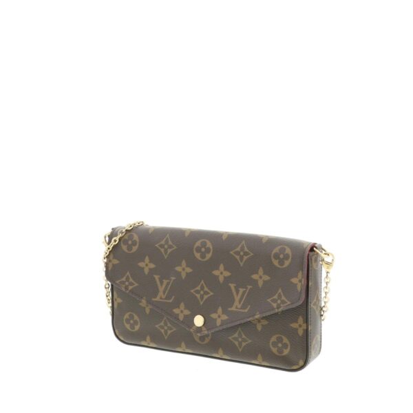 1240001025706 2 Louis Vuitton Pochette Felicie Wallet Shoulder Bag Monogram