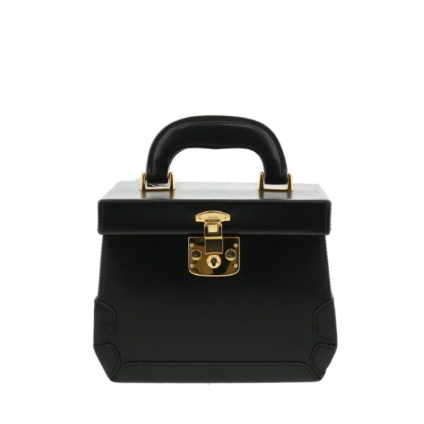 1240001026585 1 Gucci Gucci Lady Lock Vanity Bag Black