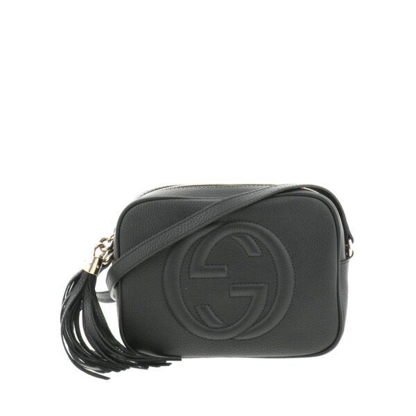 1240001026978 1 Gucci Soho Shoulder Bag Black