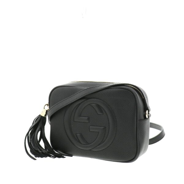 1240001026978 2 Gucci Soho Shoulder Bag Black