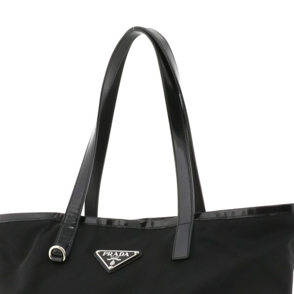 1240001027364 3 Prada Nylon Tote Bag Black