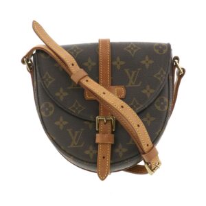 1240001027554 1 Louis Vuitton Romeo Gigli Shoulder Bag Monogram Brown