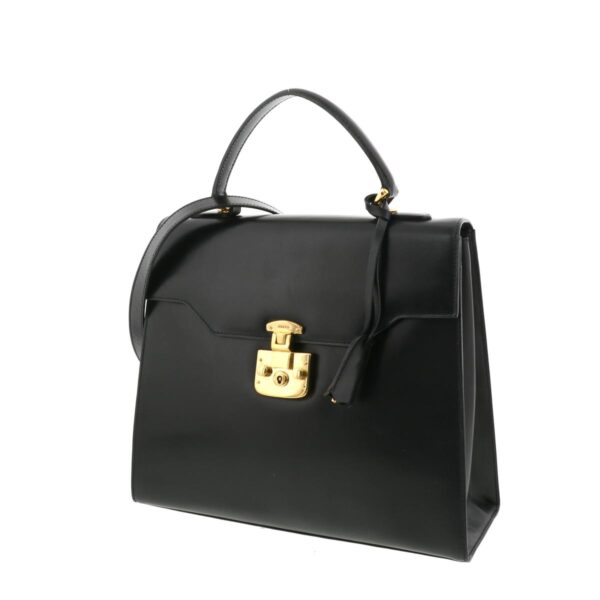 1240001027596 2 Gucci Lady Lock 2way Bag Black