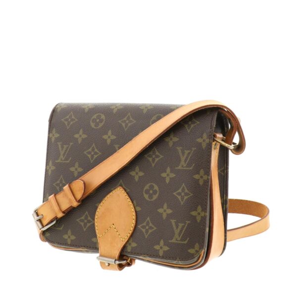 1240001027837 2 Louis Vuitton Cartouchiere Monogram Shoulder Bag