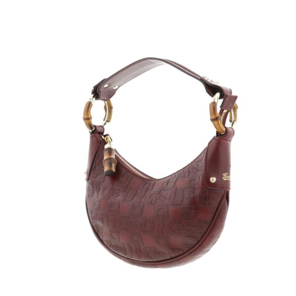 1240001027849 2 Gucci Bamboo Handbag Bordeaux