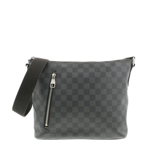 1240001028101 1 Louis Vuitton Mick PM Shoulder Bag Damier Graphite