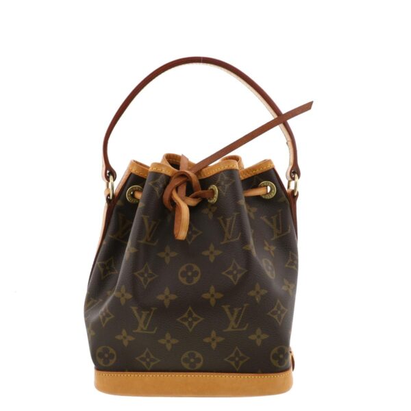 1240001028196 1 Louis Vuitton Mini Noe Handbag Monogram Brown