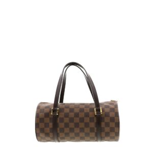 1240001028240 1 Louis Vuitton Bloomsbury PM Shoulder Bag Damier Canvas Brown