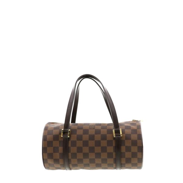 1240001028240 1 Louis Vuitton Papillon Handbag Damier Ebene Brown