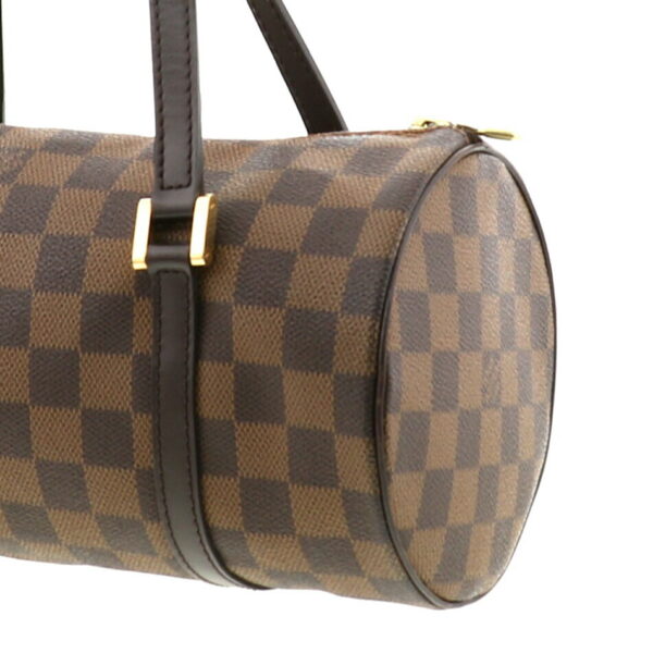 1240001028240 4 Louis Vuitton Papillon Handbag Damier Ebene Brown