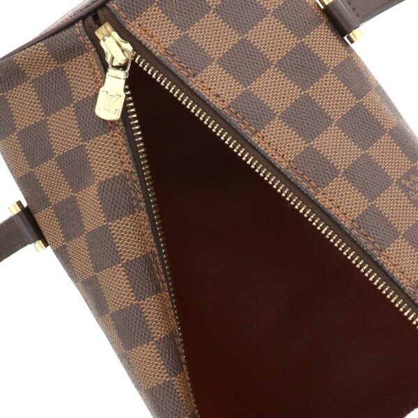 1240001028240 6 Louis Vuitton Papillon Handbag Damier Ebene Brown