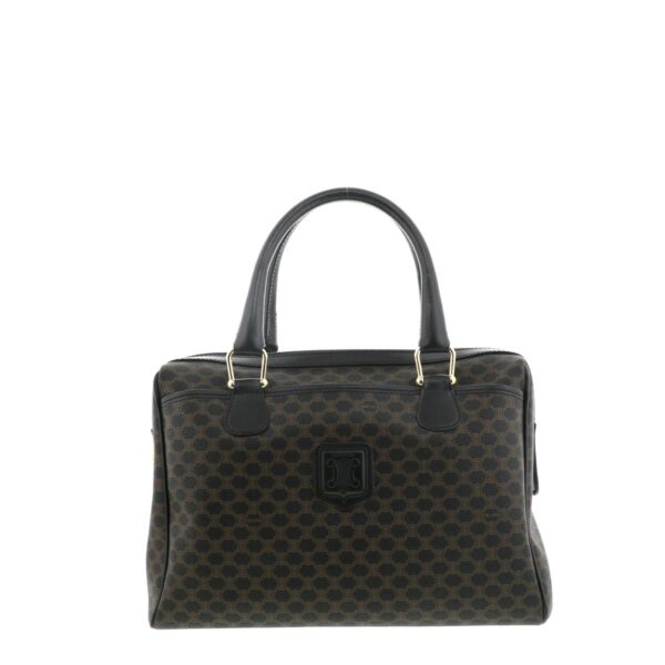 1240001028379 1 Celine Macadam Tote Bag Black