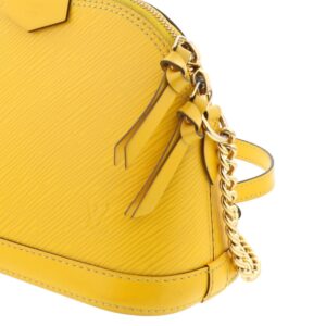 1240001028417 1 1 Bottega Veneta Chain Cassette Shoulder Bag Leather Yellow