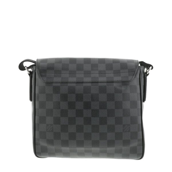 1240001028578 3 Louis Vuitton District PM Shoulder Bag Damier Graphite