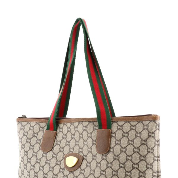 1240001028599 2 Gucci Gucci GG Plus Sherry Line Tote Bag