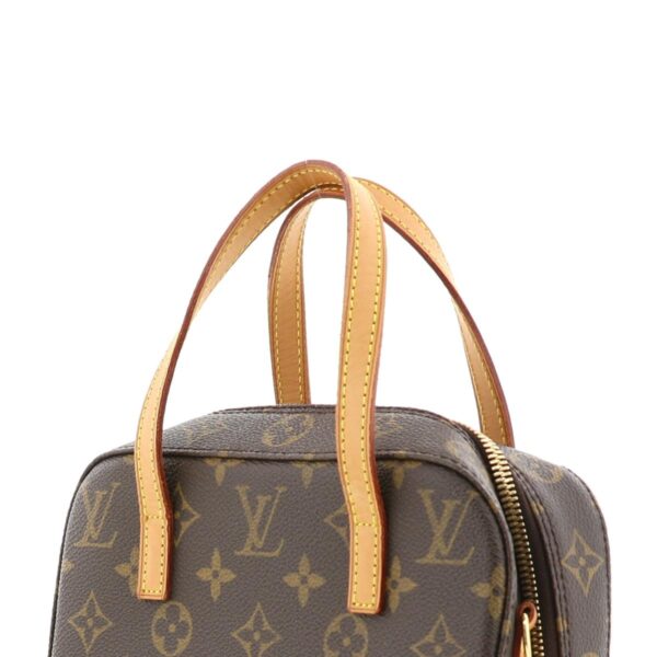 1240001028704 2 Louis Vuitton Spontini Handbag Monogram Brown