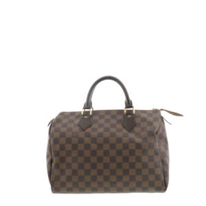 1240001028821 1 Louis Vuitton Speedy MG Satchel Bag Brown