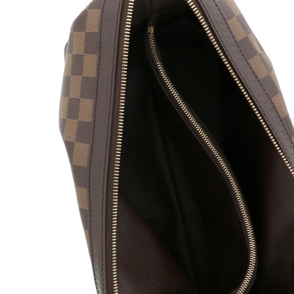 1240001029139 5 Louis Vuitton Ebene Clutch Damier Brown