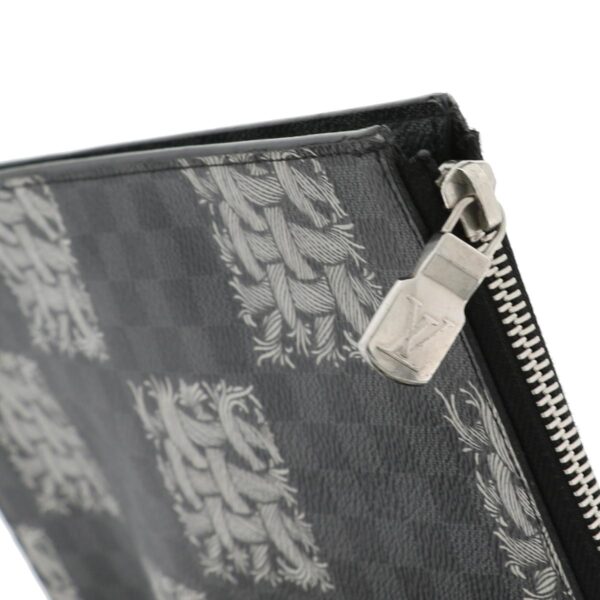 1240001029149 2 Louis Vuitton Pochette Jour GM Christopher Nemeth Collaboration Damier Graphite